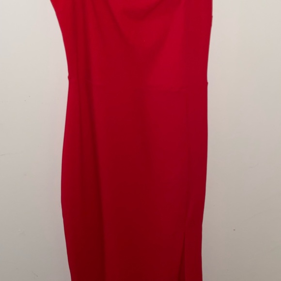 Express, Red midi dress, size 4, worn once - Picture 4 of 4